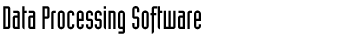 Data Processing Software